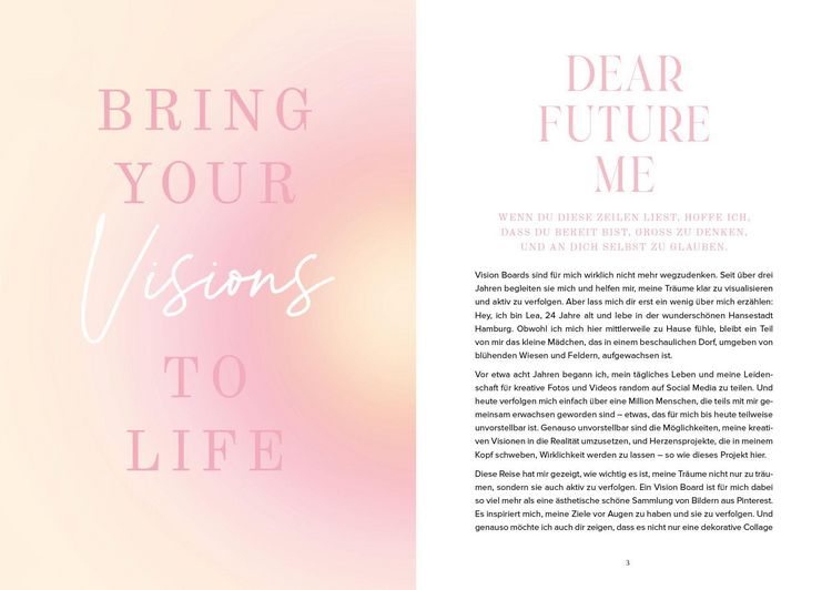 Produktbild: Vision Board: Dear Future Me &ndash; Bring your visions to life
