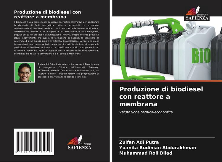 Produktbild: Produzione di biodiesel con reattore a membrana