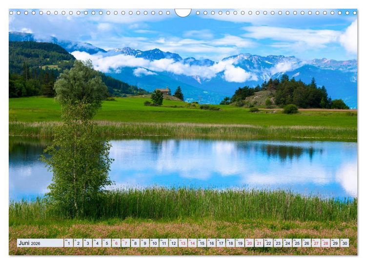 Produktbild: Hautes Alpes de Provence (Wandkalender 2026 DIN A3 quer), CALVENDO Monatskalender