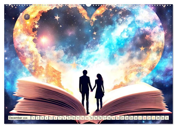 Produktbild: Magical awakening (High Quality Premium Wall Calendar 2026 DIN A2 landscape),CALVENDO 12 Month Wall Calendar