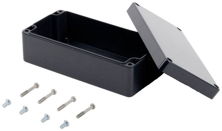 Produktbild: TRU Components KST 220 03220000.H Industrie-Geh&auml;use 160 x 80 x 55 ABS Schiefer-Grau 1St.