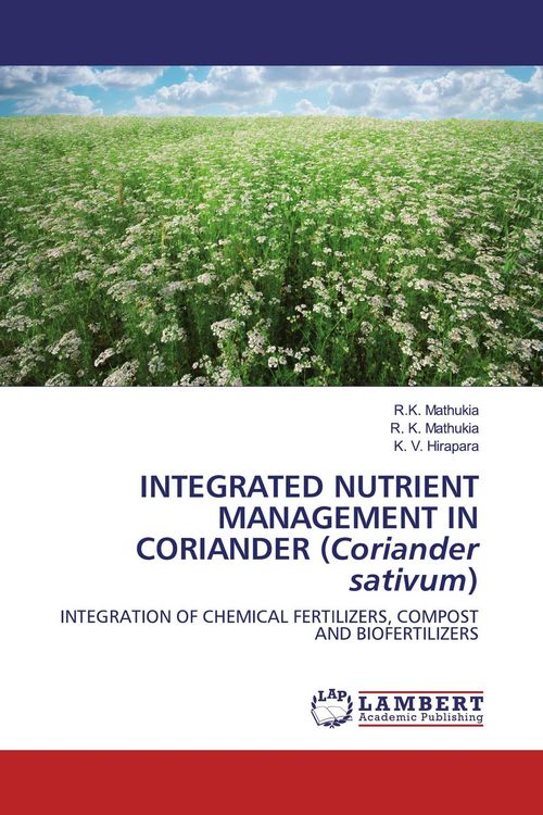 Produktbild: Integrated Nutrient Management in Coriander (coriander Sativum)