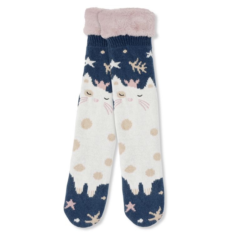Produktbild: Lesesocken Katze bei Nacht, Gr.36-41