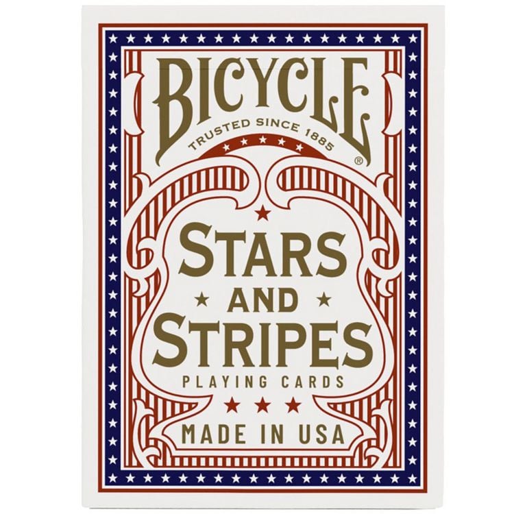 Produktbild: Bicycle Stars and Stripes (Designer Spielkarten, Poker, Skat...)