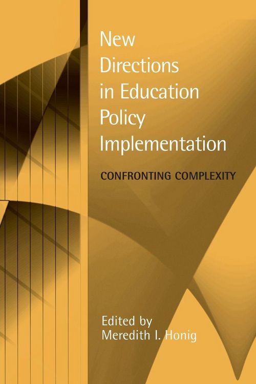 Produktbild: New Directions in Education Policy Implementation