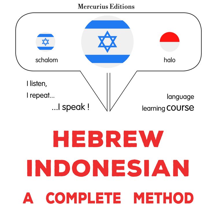 Produktbild: Hebrew - Indonesian : a complete method