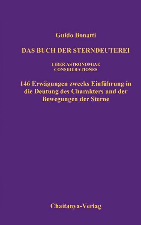 Produktbild: Das Buch der Sterndeuterei (Liber Astrologiae)