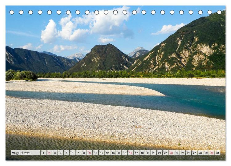 Produktbild: ALPEN BLICK (Tischkalender 2026 DIN A5 quer), CALVENDO Monatskalender