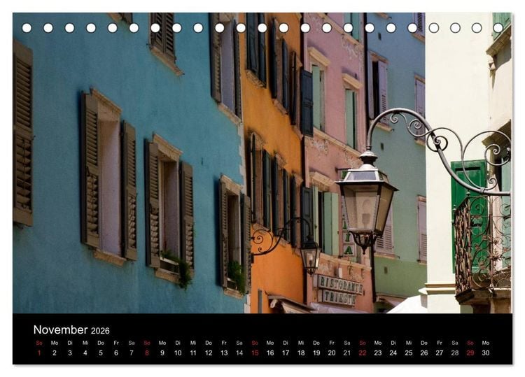 Produktbild: Gardasee (Tischkalender 2026 DIN A5 quer), CALVENDO Monatskalender