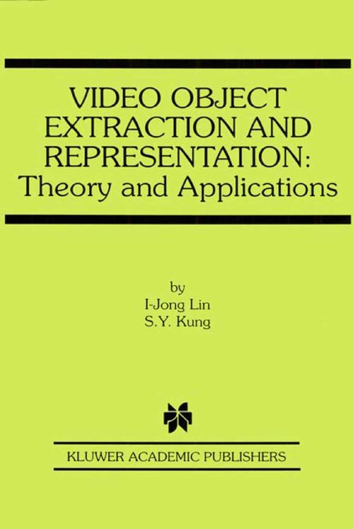 Produktbild: Video Object Extraction and Representation