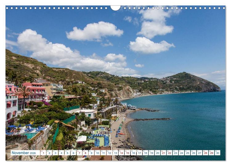 Produktbild: Ischia - Italien (Wandkalender 2026 DIN A3 quer), CALVENDO Monatskalender