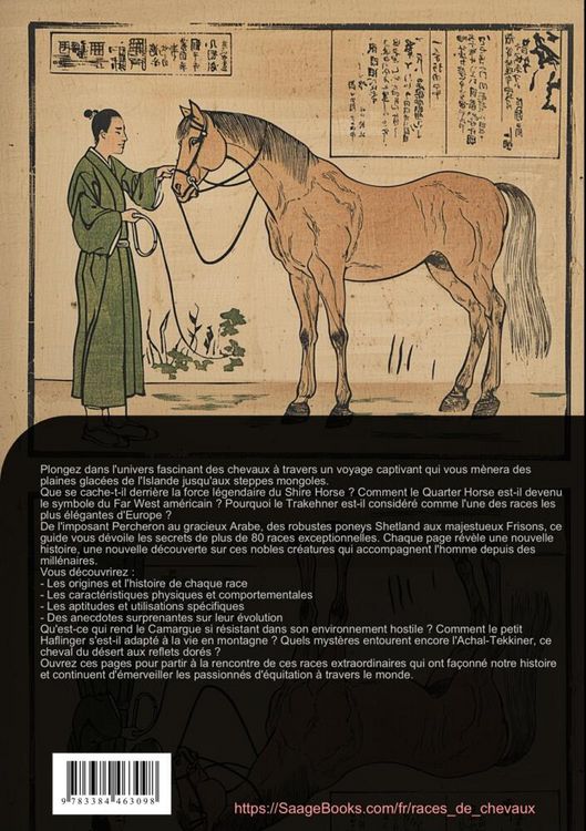 Produktbild: Races de Chevaux: Guide Complet des Chevaux et Poneys