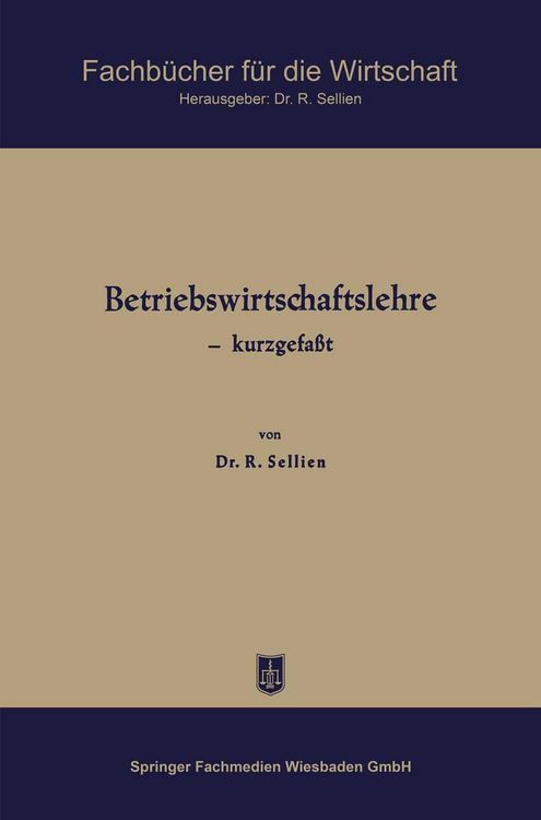 Produktbild: Betriebswirtschaftslehre - kurzgefa&szlig;t