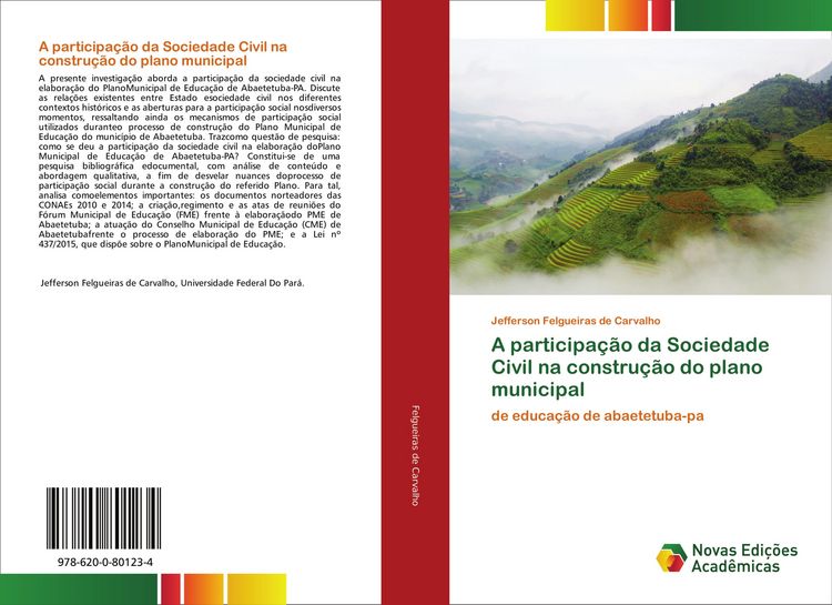 Produktbild: A participa&ccedil;&atilde;o da Sociedade Civil na constru&ccedil;&atilde;o do plano municipal