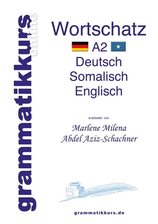 Produktbild: W&ouml;rterbuch Deutsch - Somalisch- Englisch A2