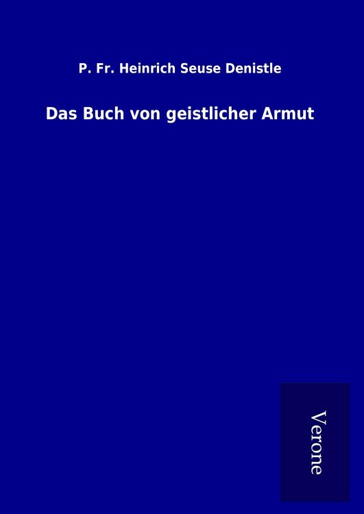 Produktbild: Das Buch von geistlicher Armut