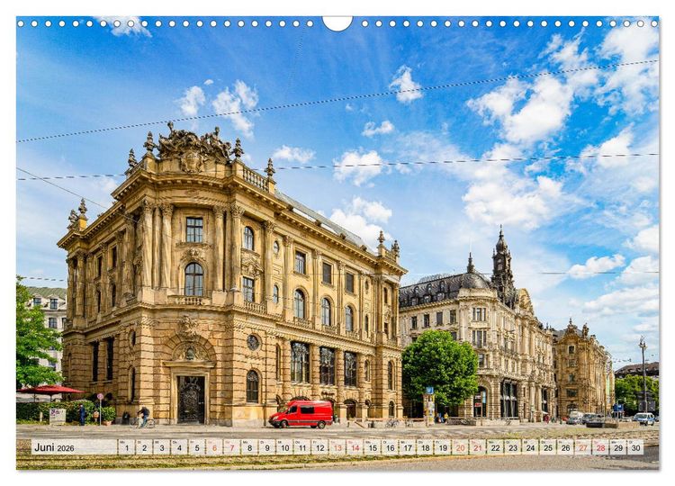 Produktbild: M&uuml;nchen Impressionen (Wandkalender 2026 DIN A3 quer), CALVENDO Monatskalender