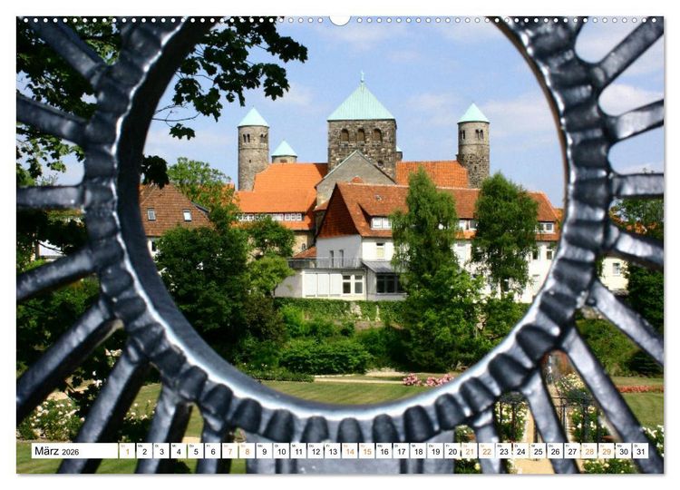 Produktbild: Hildesheim meine Stadt (Wandkalender 2026 DIN A2 quer), CALVENDO Monatskalender