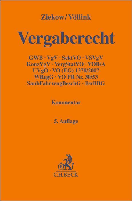 Produktbild: Vergaberecht