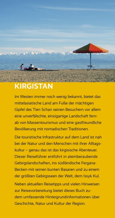 Produktbild: TRESCHER Reiseführer Kirgistan