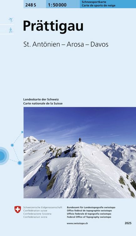 Produktbild: 248S Pr&auml;ttigau Schneesportkarte