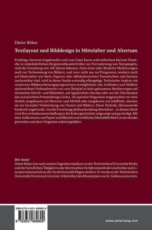 Produktbild: Textlayout und Bilddesign in Mittelalter und Altertum