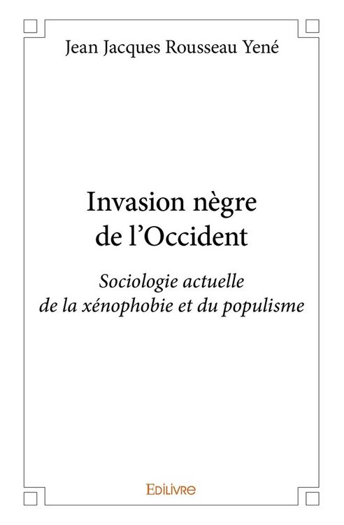 Produktbild: Invasion n&egrave;gre de l'Occident
