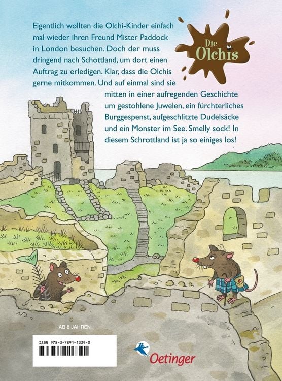 Produktbild: Die Olchis und die Gully-Detektive von Loch Ness
