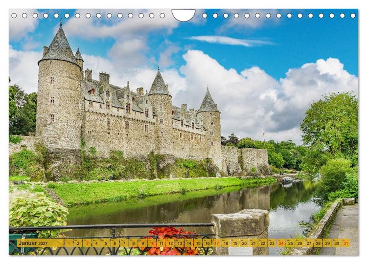 Produktbild: Bretagne, wild und sch&ouml;n (Wandkalender 2027 DIN A4 quer), CALVENDO Monatskalender