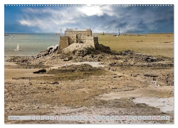 Produktbild: Frankreich: Lichtstimmungen der Phantasie (Wandkalender 2026 DIN A2 quer), CALVENDO Monatskalender