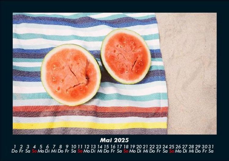 Produktbild: Obstkalender 2025 Fotokalender DIN A5