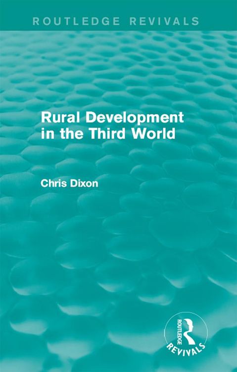 Produktbild: Rural Development in the Third World (Routledge Revivals)