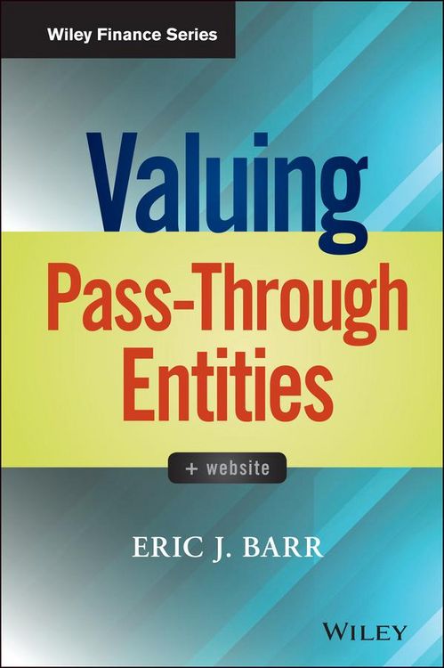 Produktbild: Valuing Pass-Through Entities