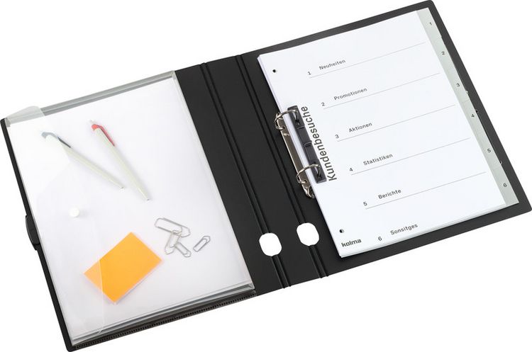 Produktbild: Ringbuch Selection A4 recycl.