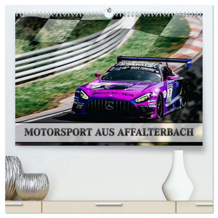 Produktbild: Motorsport aus Affalterbach (hochwertiger Premium Wandkalender 2026 DIN A2 quer), Kunstdruck in Hochglanz