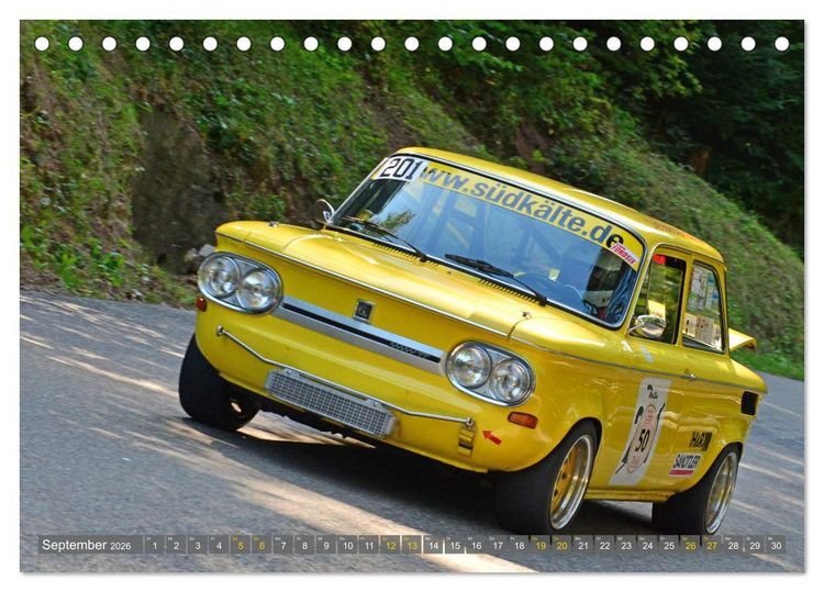 Produktbild: Ein W&auml;lderporsche - NSU Reich TT (Tischkalender 2026 DIN A5 quer), CALVENDO Monatskalender