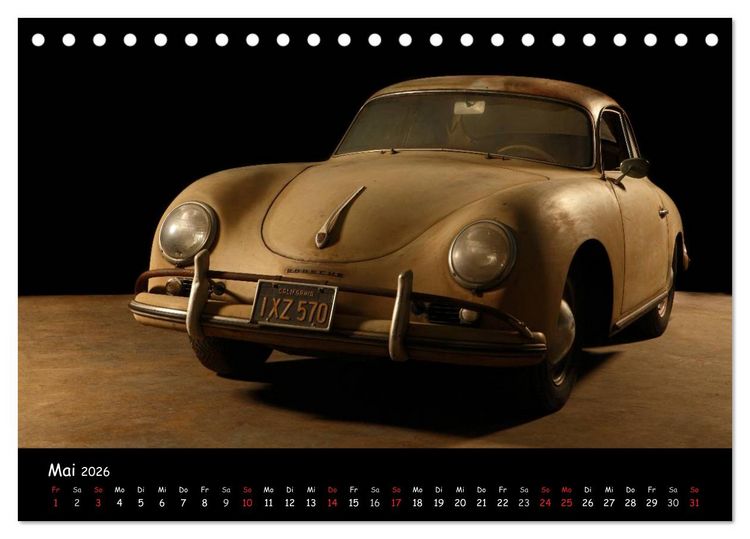 Produktbild: Classic 356 (Tischkalender 2026 DIN A5 quer), CALVENDO Monatskalender