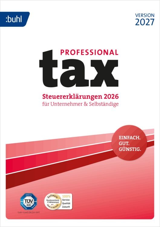 Produktbild: tax 2027 Professional