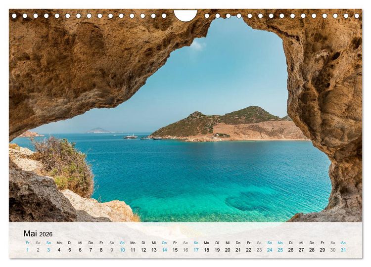 Produktbild: Patmos - Die heilige Insel (Wandkalender 2026 DIN A4 quer), CALVENDO Monatskalender