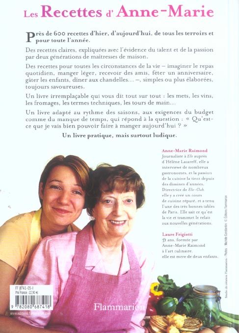 Produktbild: Les recettes d'Anne-Marie
