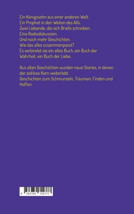 Produktbild: Geschichtenbuch der Ewigkeit
