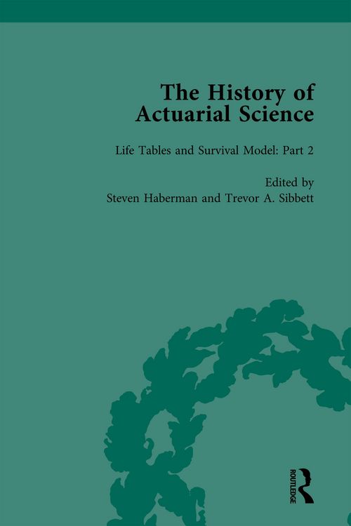 Produktbild: The History of Actuarial Science Vol II