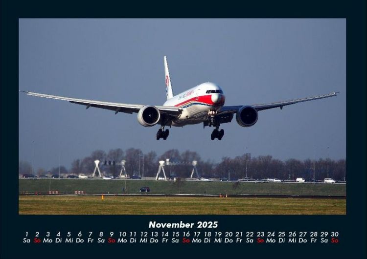 Produktbild: Flugzeuge 2025 Fotokalender DIN A4
