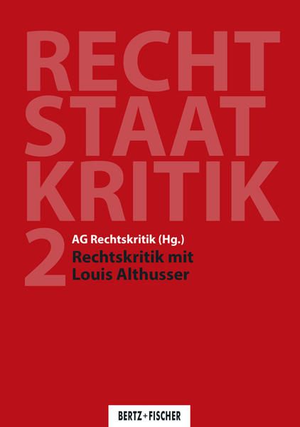 Produktbild: Rechtskritik mit Louis Althusser