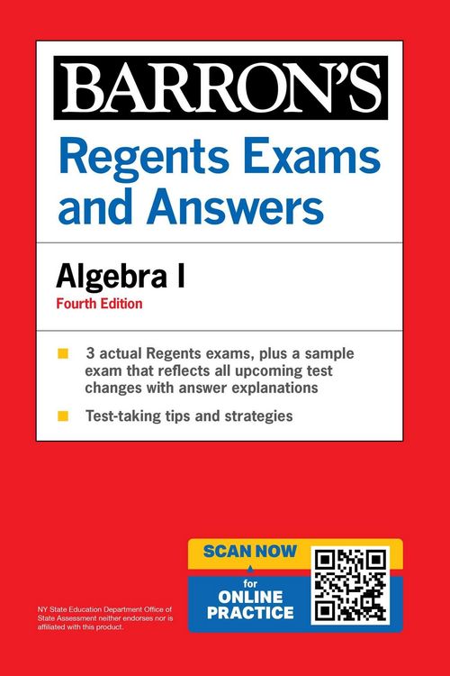 Produktbild: Regents Exams and Answers: Algebra I, Fourth Edition