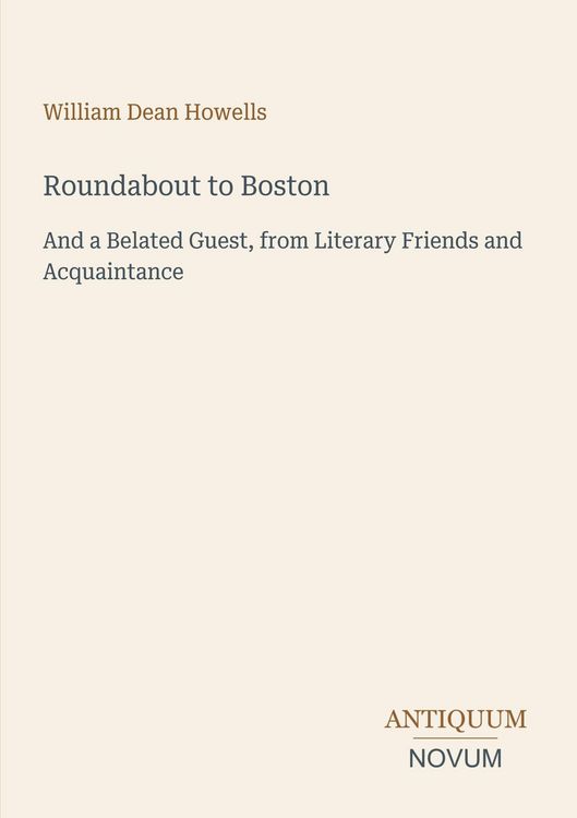 Produktbild: Roundabout to Boston