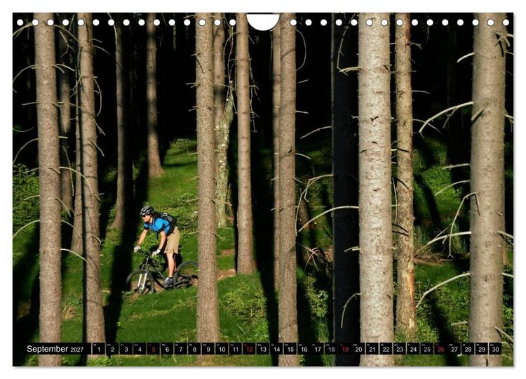 Produktbild: Mountainbike Spirit 2027 (Wandkalender 2027 DIN A4 quer), CALVENDO Monatskalender