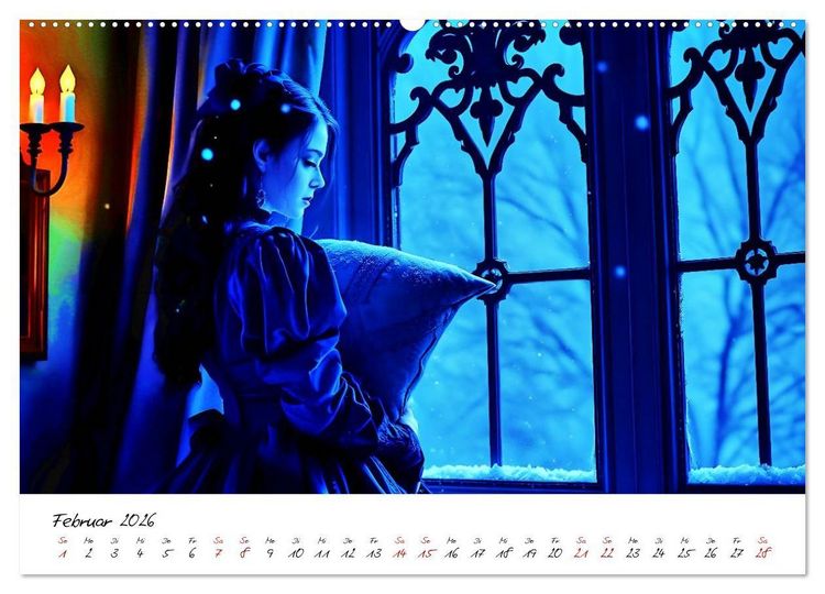 Produktbild: Dunkle M&auml;rchenwelten (Wandkalender 2026 DIN A2 quer), CALVENDO Monatskalender