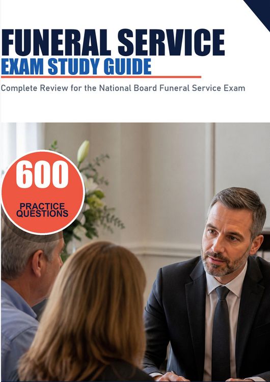 Produktbild: Funeral Service Exam Study Guide