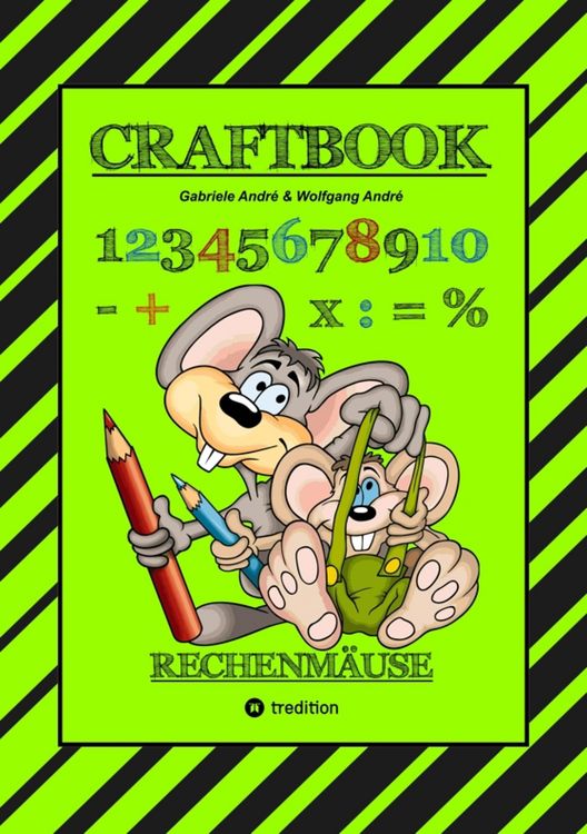 Produktbild: Craftbook - Rechnen und Mengen Lernen - Malbuch - Bastelbuch - Spielebuch - Spieletipps